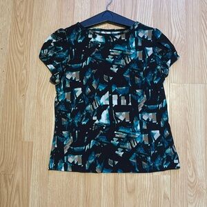 One worthington multi coloured top